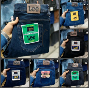 شلوار لی راسته مردانه فاق بلند لیوایز-105567