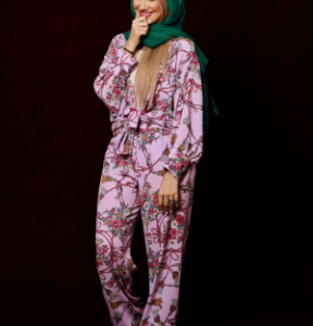 تونیک شلوار نخی