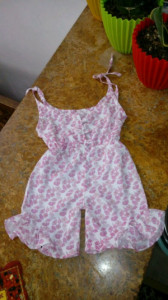 سرهمی تاپ و شلوارک سایز 1 سال