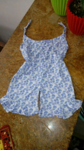 سرهمی تاپ و شلوارک سایز 3 سال