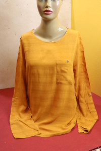 بلوز زنانه خردلی