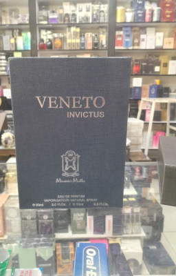 ادکلن MASSIO MOTTO VENETO INVICTUS ونتو اینوکتوس جعبه هاردباکس