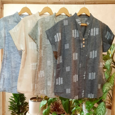 بلوز آستین کوتاه زنانه