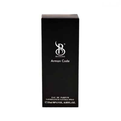 عطر جیبی مردانه برندینی مدل آرمانی حجم 25 میلی لیتر