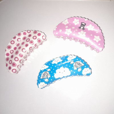 پک سه عددی کلیپس رنگی نشکن