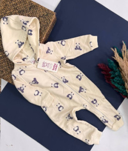 سرهمی کلاهدار پاندا برند baby club