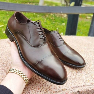 کفش جلسی تمام چرم زیره نئولایت مدل 1844 مدل یریش