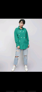 مانتو اسپرت زنانه داکرون مدل مانتو اسپرت دخترونه