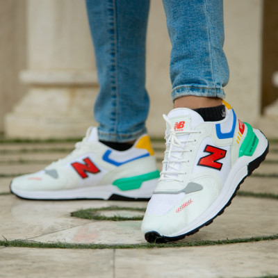 کفش مردانه New balance مدل Pires (سفید)-120491