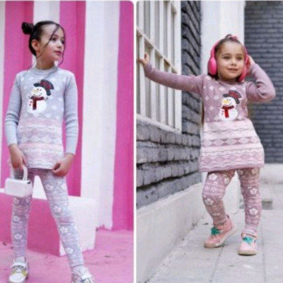 ست تونیک شلوار آدم برفی-131325