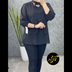 شومیز حریر کرپ مجلسی