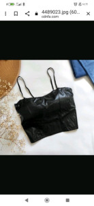 نیم تنه چرم پشت کار کشی