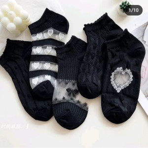 جوراب مچی طرح قلب