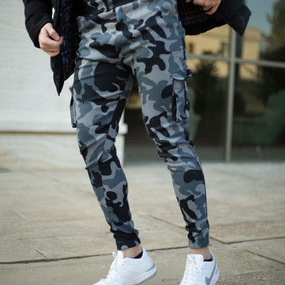 شلوار ارتشی مردانه مدل TOKYO (طوسی)-120489