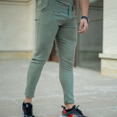 شلوار مردانه مدل Mehrad (سبز کدر)-120488