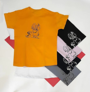 تیشرت نخ پنبه کیفیت عالی در دو سایز (مناسب سایز 38تا 48)