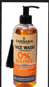 فیس واش صورت ولب وچشم بدون سولفات کلاژندار