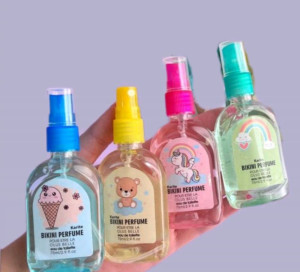 عطر بیکینی عطر خوشبوکننده بیکینی عطر فاقد الکل عطر مو عطر کودک