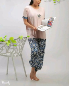 ست تیشرت شلوار خانگی خنک