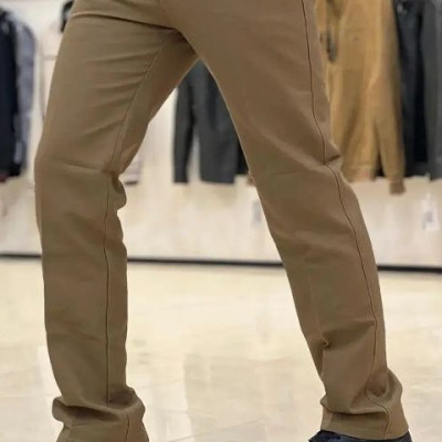 شلوار کتان کلاسیک برند هنسل ( best ) تنخور آزاد