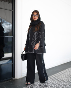 مانتو شلوار زنانه اسکاچی مدل اسپورت