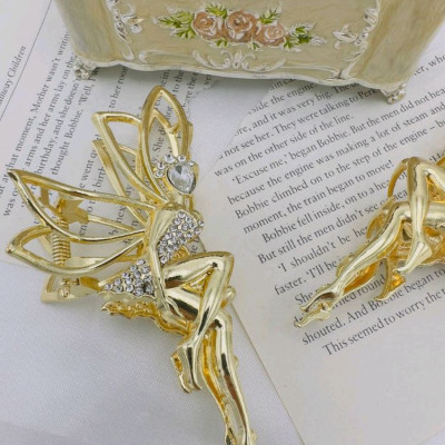 کلیپس انجل طلایی نگینی