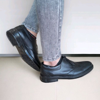 کفش طبی چرمی مردانه لوفر-128858