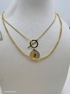 گردنبند دولاین استیل