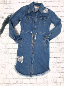 مانتو اسپرت زنانه جین مدل مانتو جین زاپدار