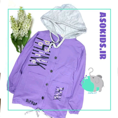 تونیک کلاه دار دخترانه سایز بزرگ شیک و مجلسی