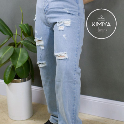 شلوار جین بگ زاپدار