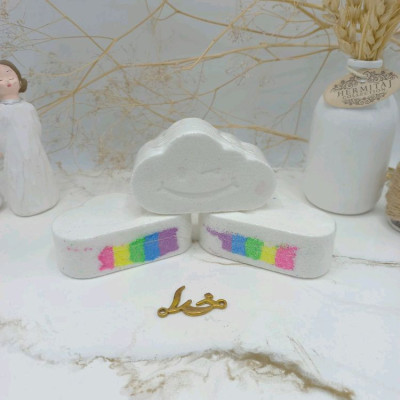 کوکتل طرح ابر رنگین کمان 80 گرم فوق العاده با کیفیت با جوشش بالا (طرح