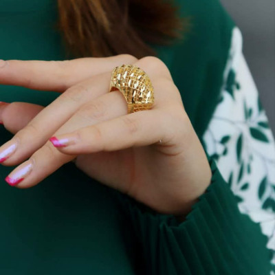 انگشتر،طلاروس،مدل تینا-130778