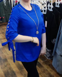 شومیز کرپ مدل مانلی