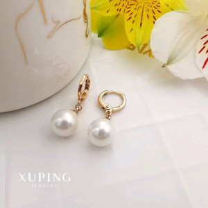 گوشواره ژوپینگ روکش طلا 18 عیار رنگ ثابت-118929