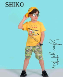 ست تیشرت و شلوارک هلکوپتر-133859