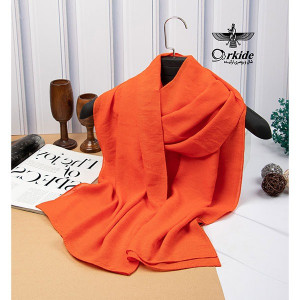 شال اسلپ نارنجی ساده ESL24