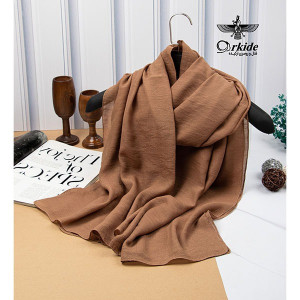 شال اسلپ نارنجی ساده ESL25