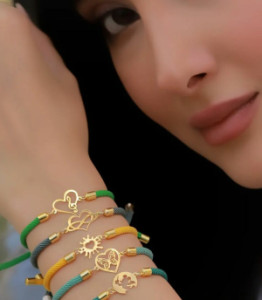 دستبند طلا زنانه-140396
