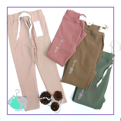 شلوار دخترانه کتان بنگال شیک-126329