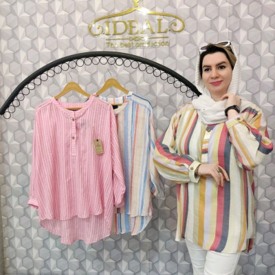 مانتو اسپرت زنانه نخی ایده آل مدل بارانا