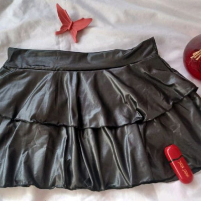 دامن کوتاه فانتزی زنانه دوطبقه