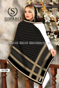 روسری نخی مجلسی سیمارو(ارسال رایگان )-110022