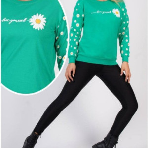 بلوز دورس زنانه طرح گل بابونه