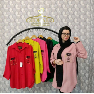 مانتو اسپرت زنانه لنین ایده آل مدل جولیا