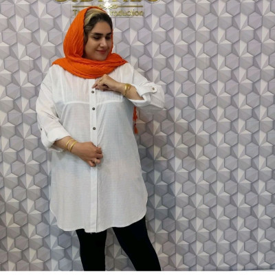 مانتو اسپرت زنانه نخ پنبه ایده آل مدل پارمیس