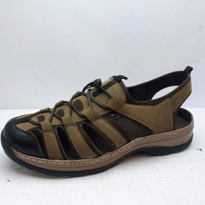 صندل مردانه مدل گردش گری سبک بادوام ازسایز 40تا44 رنگ مشکی طوسی عسلی-136298