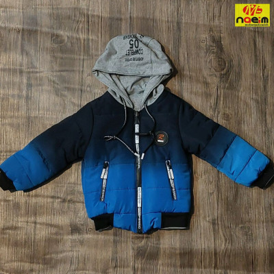 کاپشن سوییشرت دو رو طرح آب رنگی پسرانه دخترانه سایز 40 تا 55 سنین2تا7