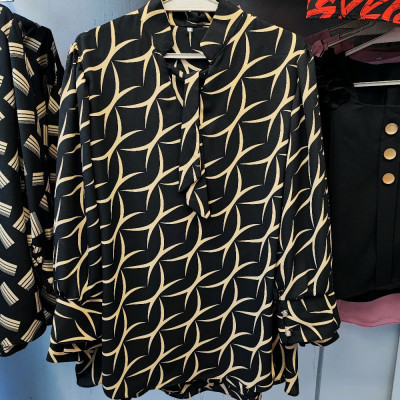 شومیز کرپ حریر زنانه