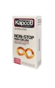 کاندوم کاپوت مدل نان استاپ None Stop kapoot بسته12 عددی